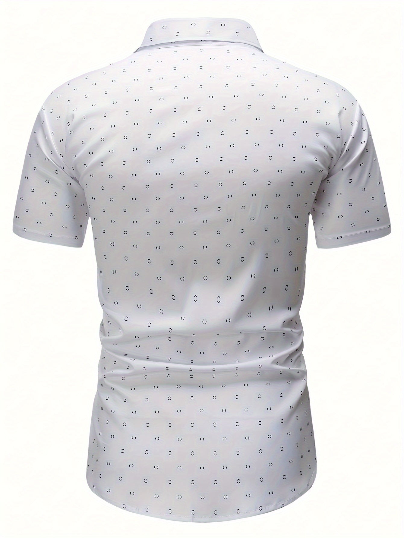 Elegante camisa de manga corta
