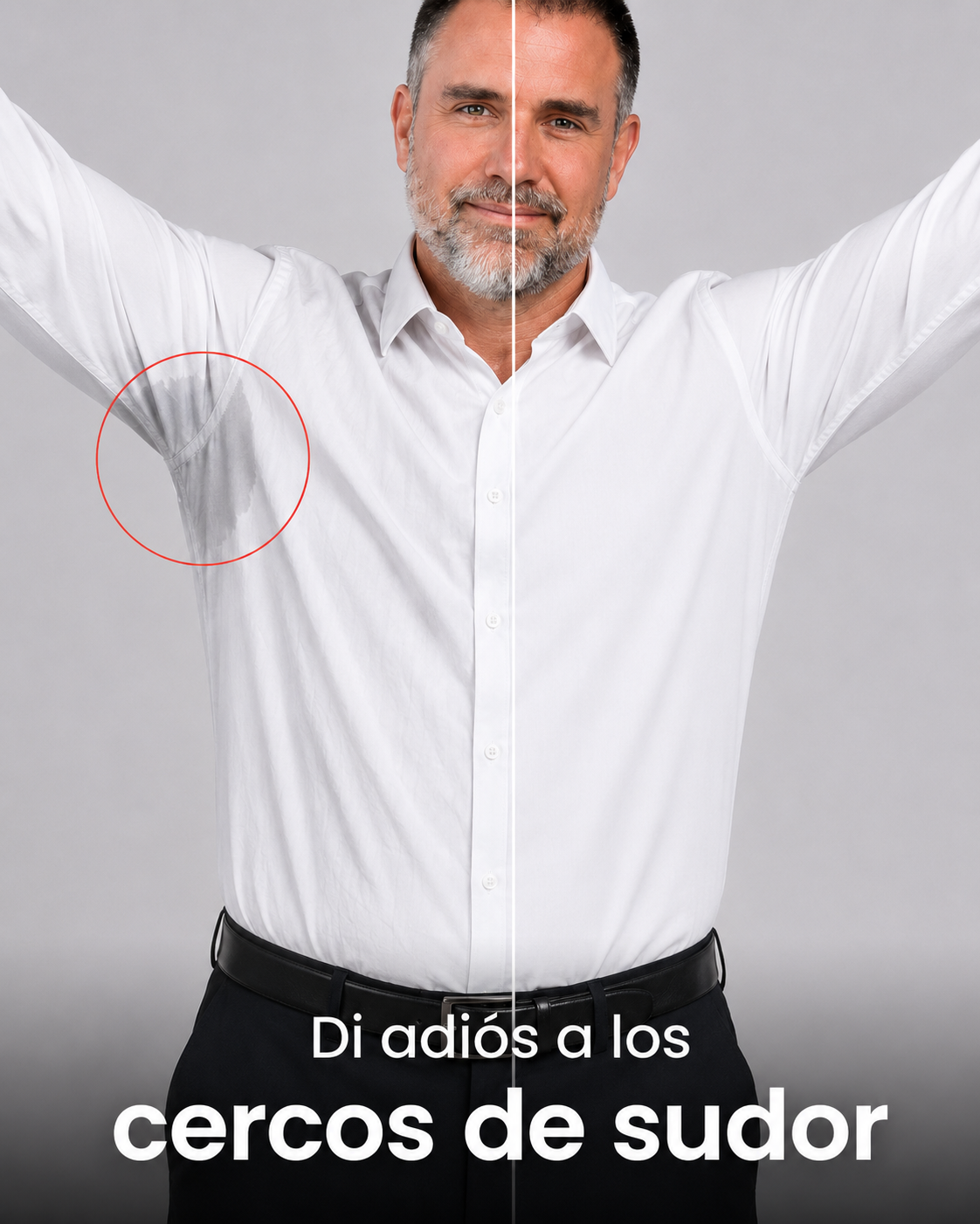 Camisa Ajustada Sin arrugas