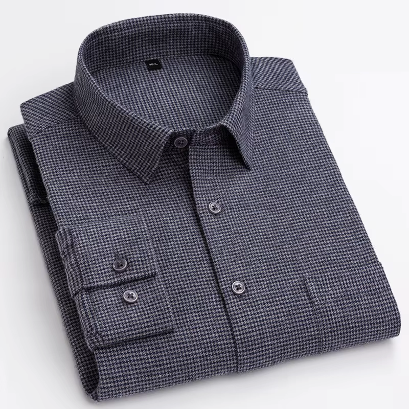 Elegante camisa de algodón