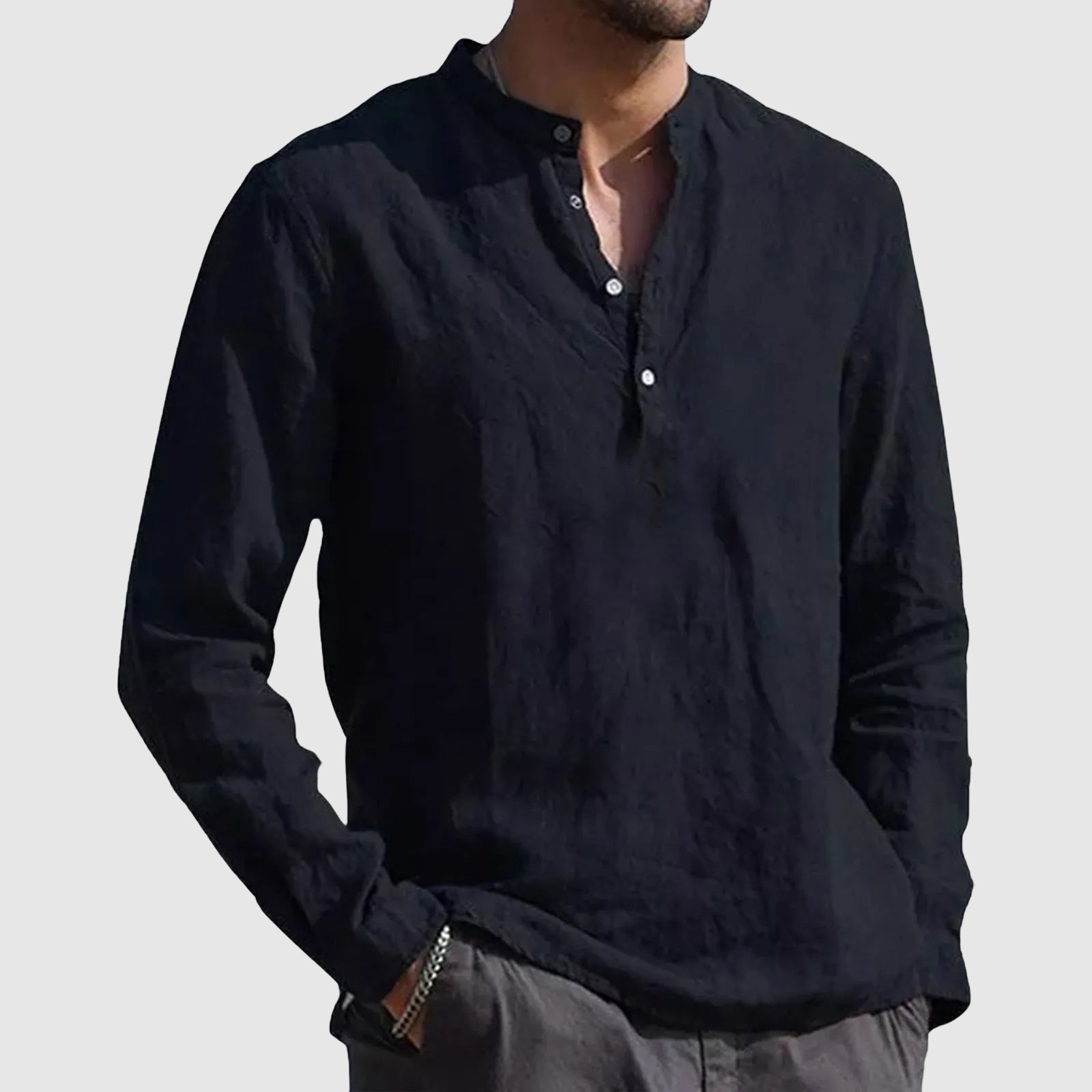 Camisa de lino Nomad