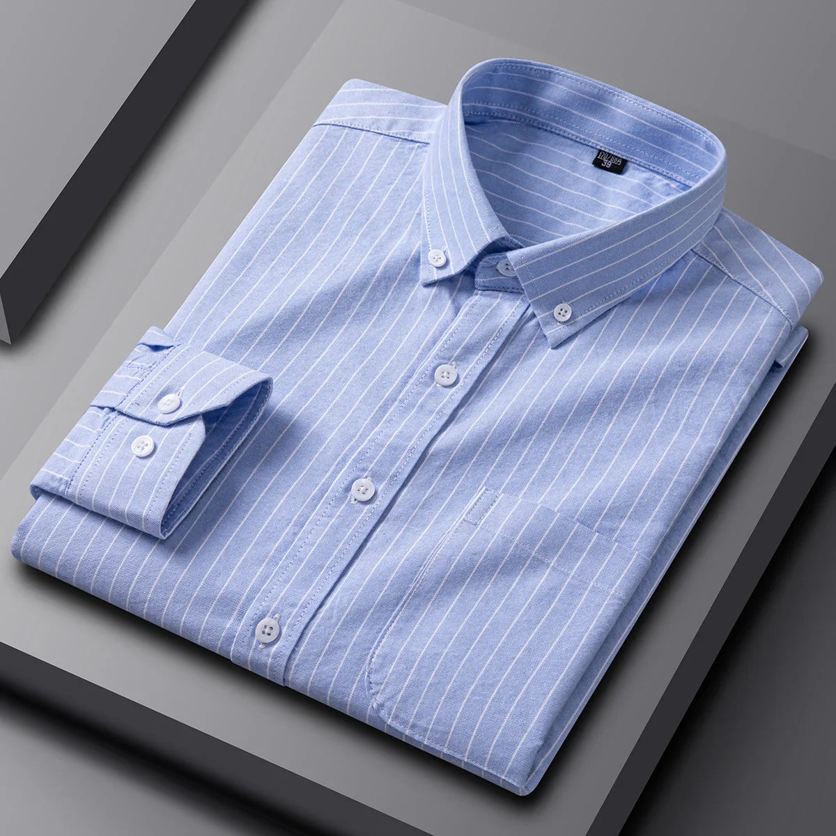 Elegante camisa de algodón