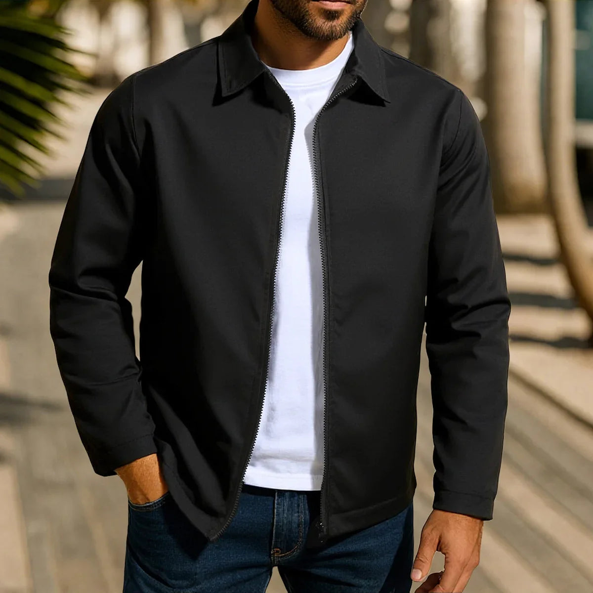 Elegante chaqueta de verano