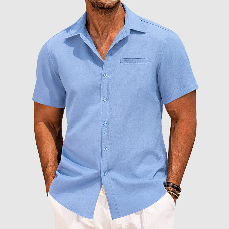 Elegante camisa de verano