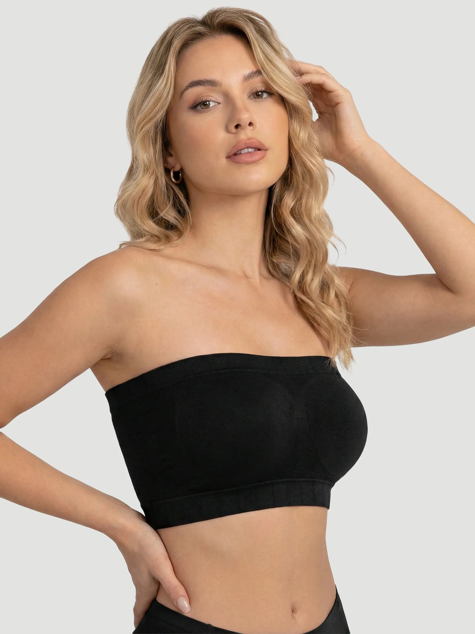 Sujetador bandeau convertible sin tirantes