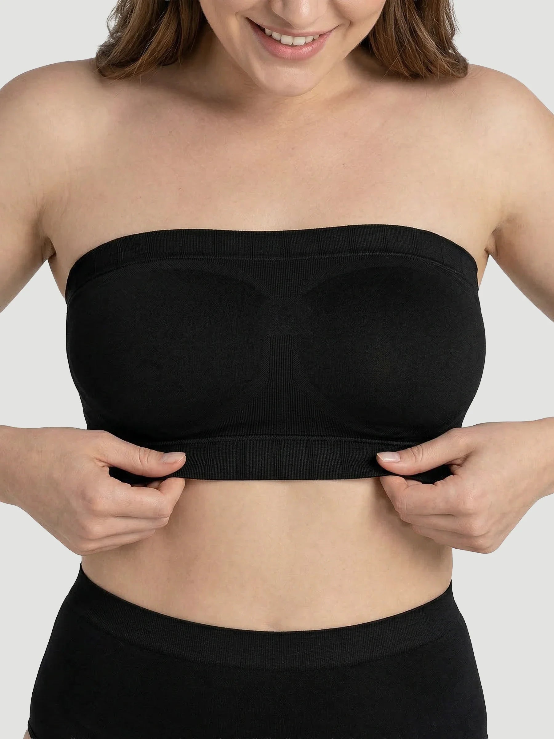 Sujetador bandeau convertible sin tirantes