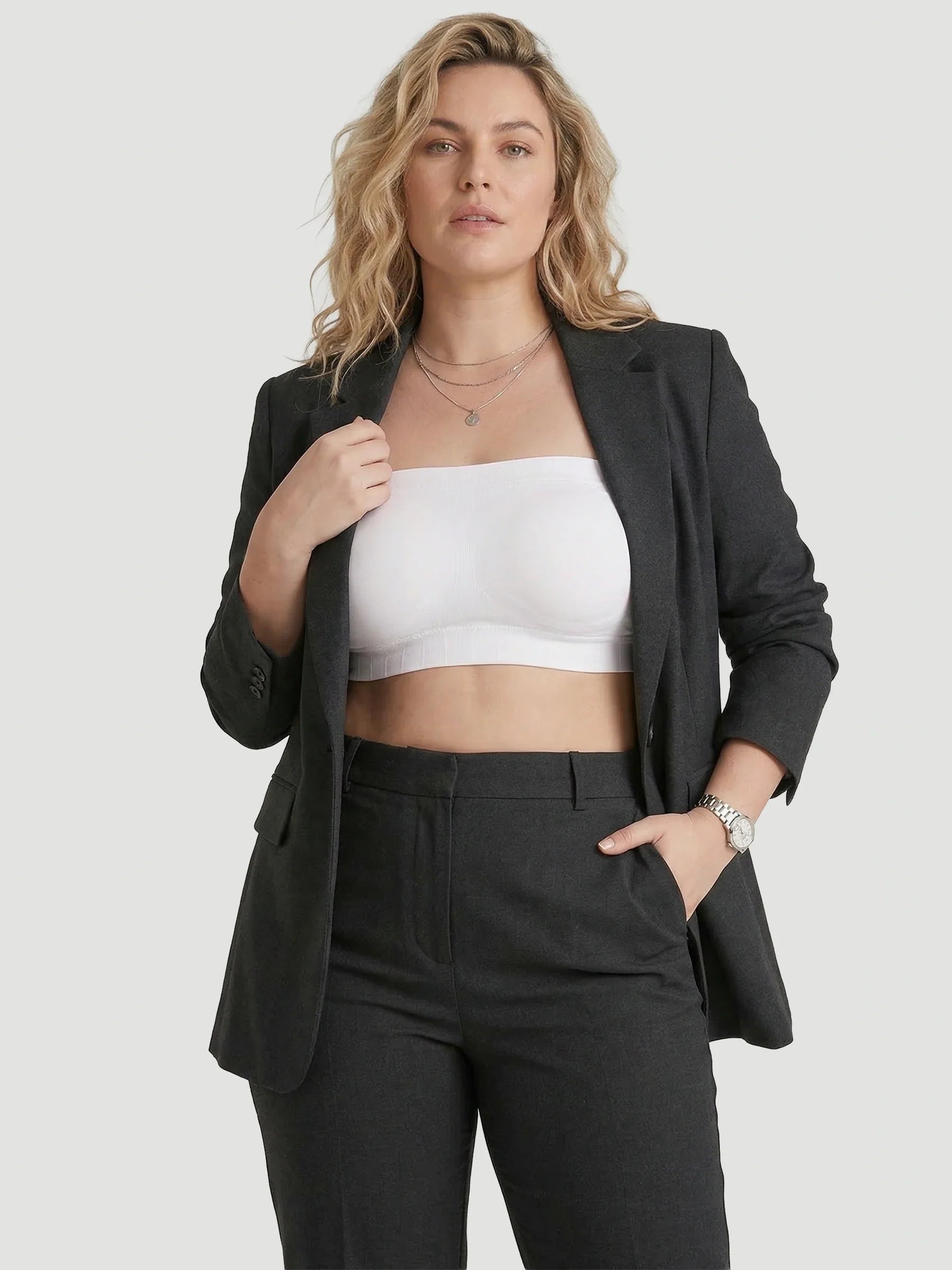 Sujetador bandeau convertible sin tirantes
