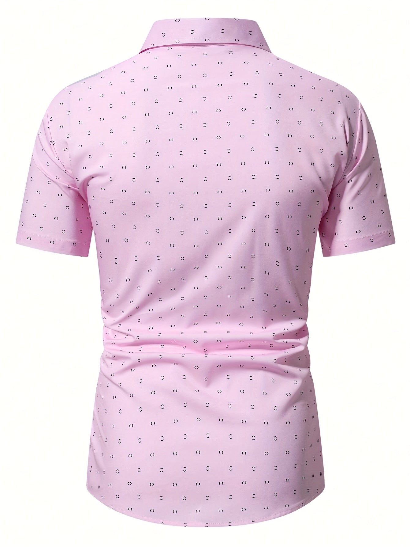 Elegante camisa de manga corta