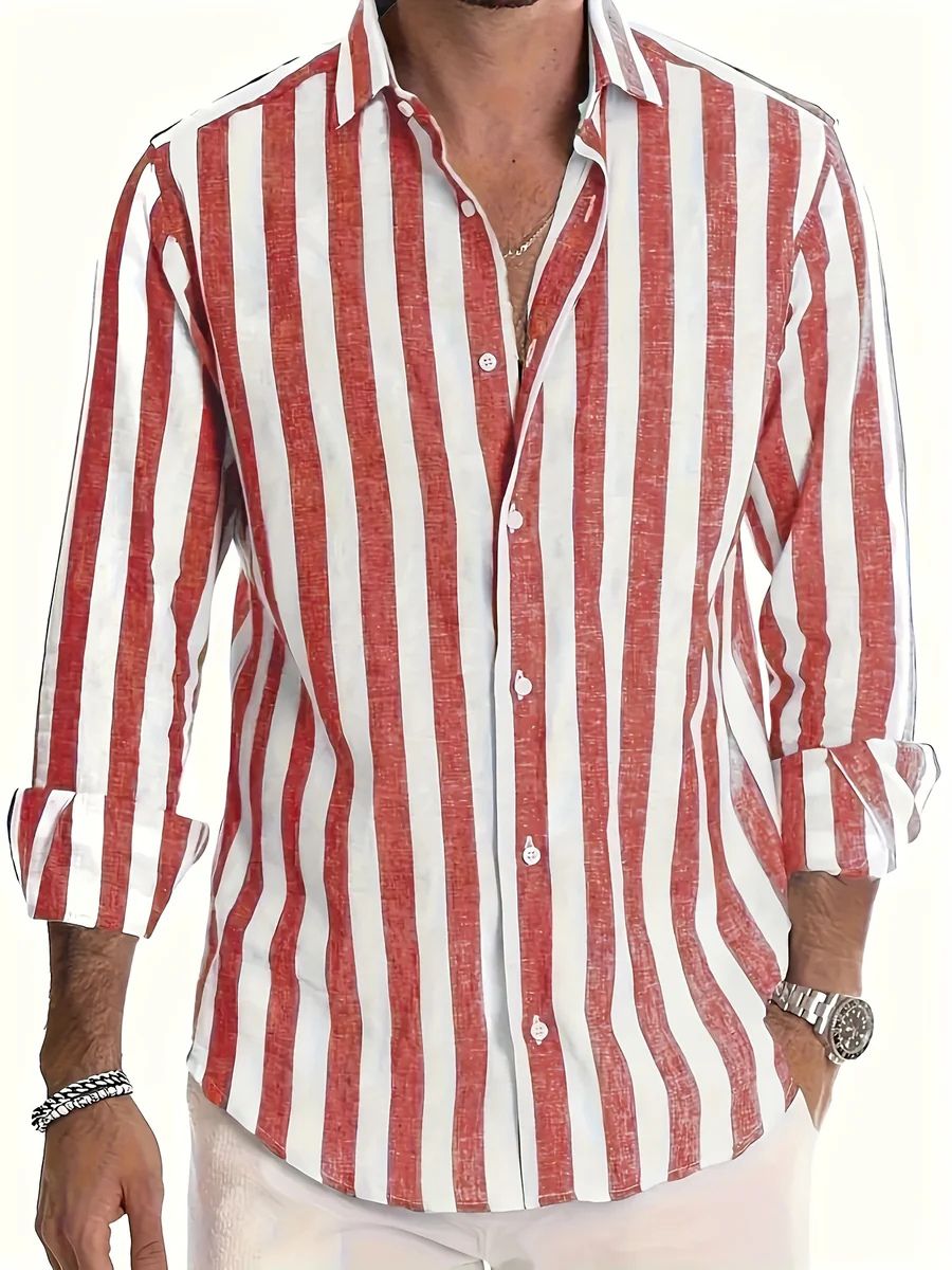 Camisa de rayas de verano