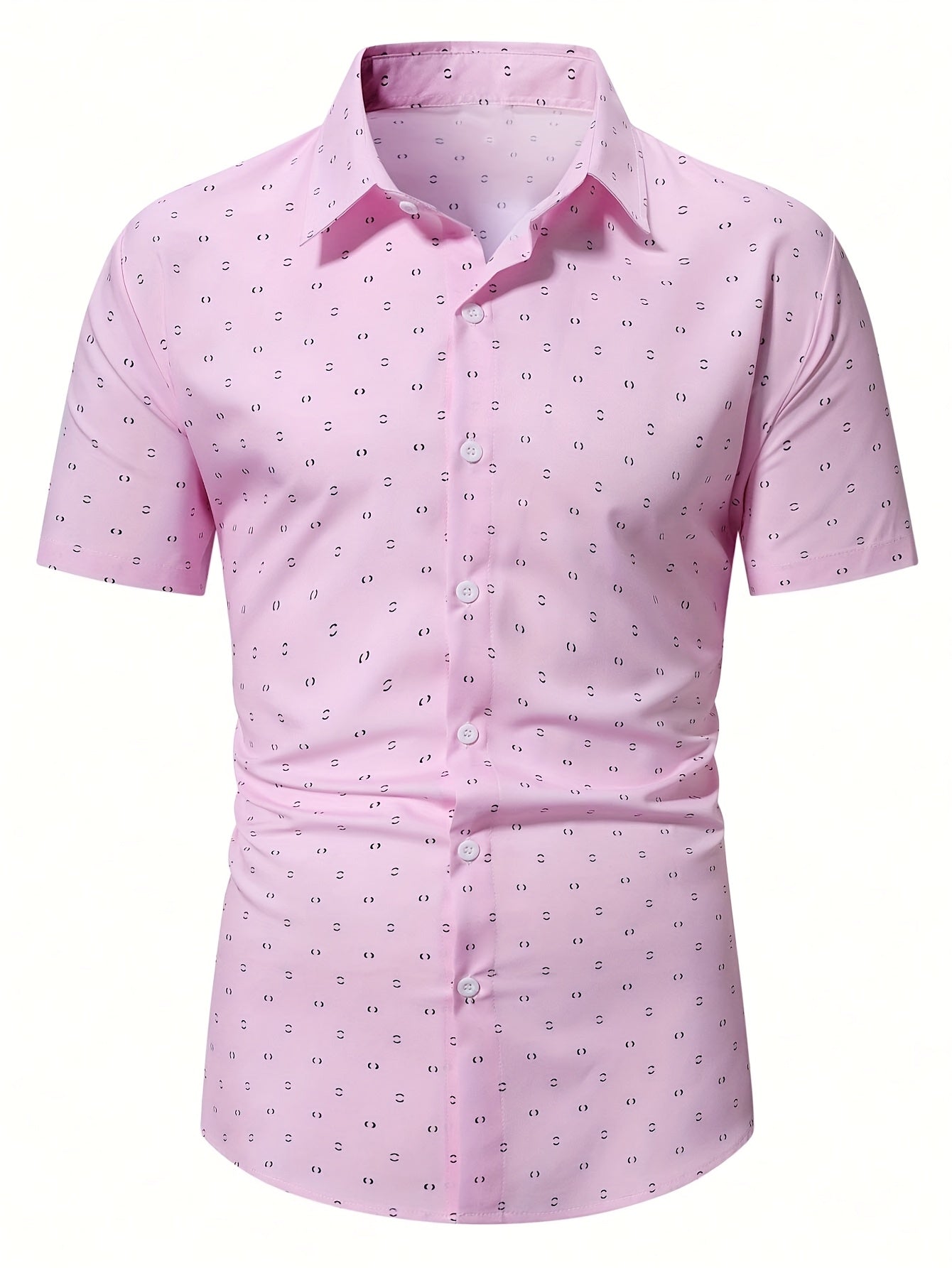 Elegante camisa de manga corta