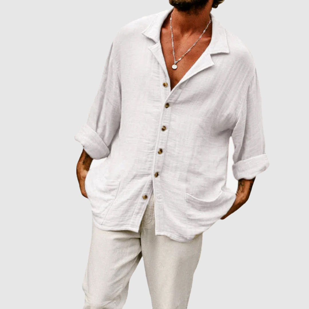 Camisa de lino Palm Springs