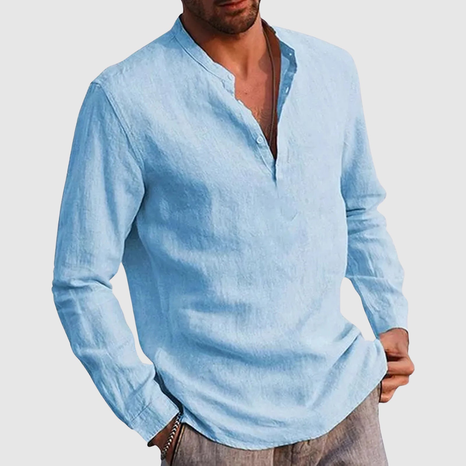 Camisa de lino Nomad