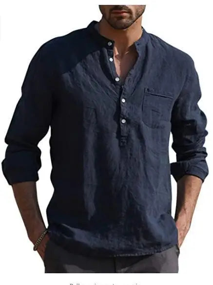 Camisa de algodón transpirable