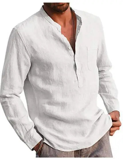 Camisa de algodón transpirable