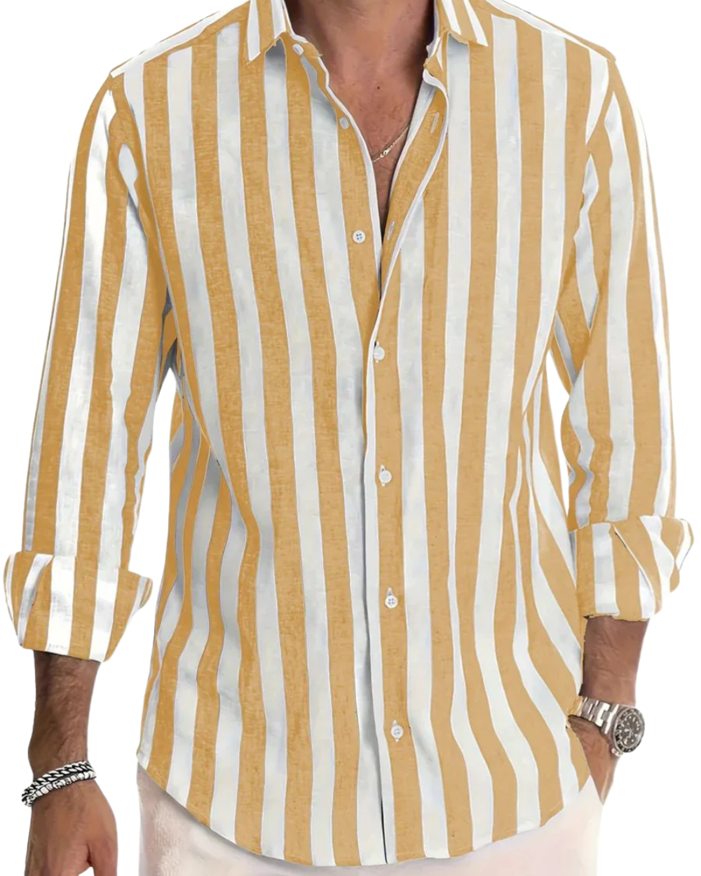 Camisa de rayas de verano