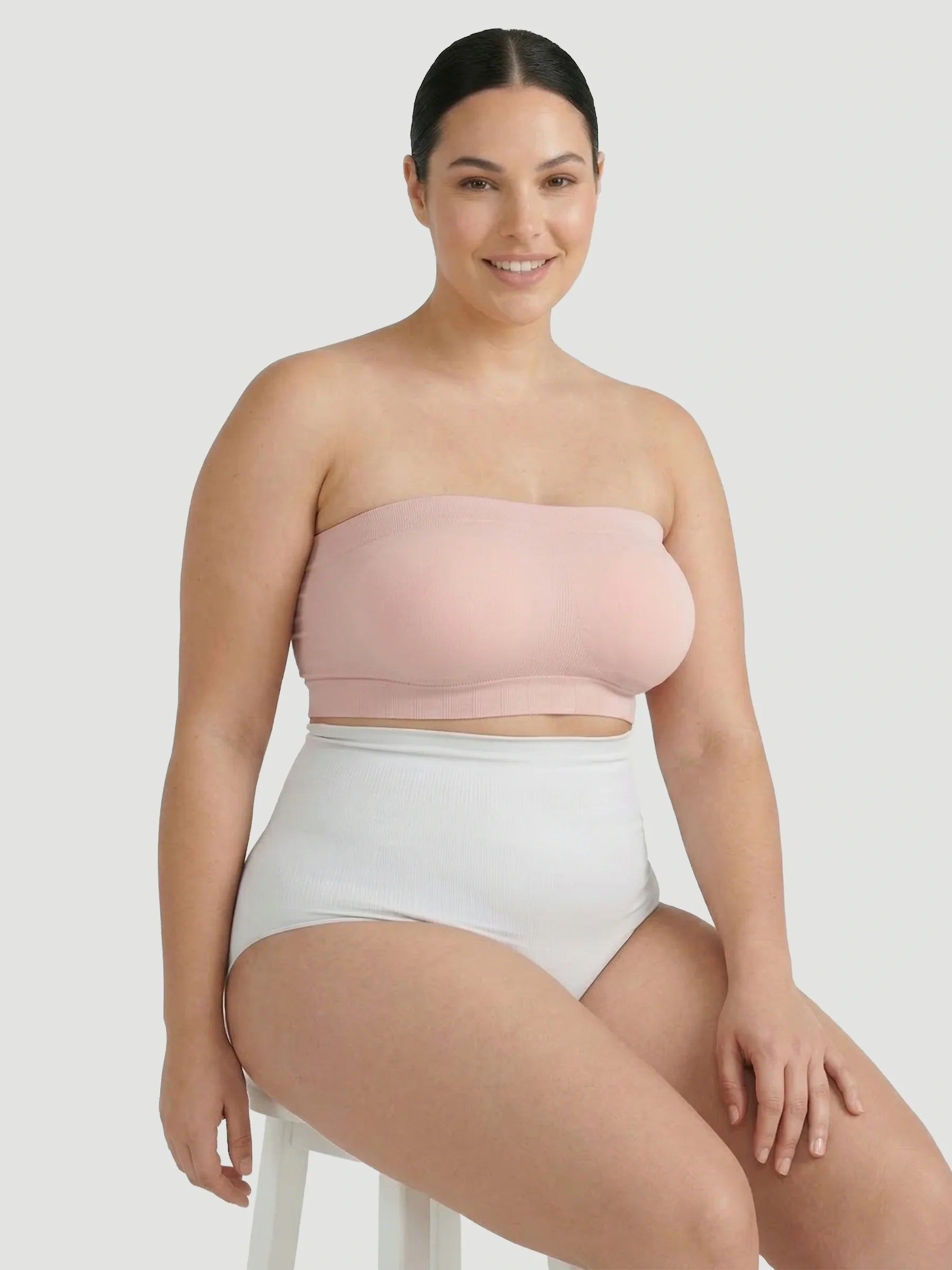 Sujetador bandeau convertible sin tirantes